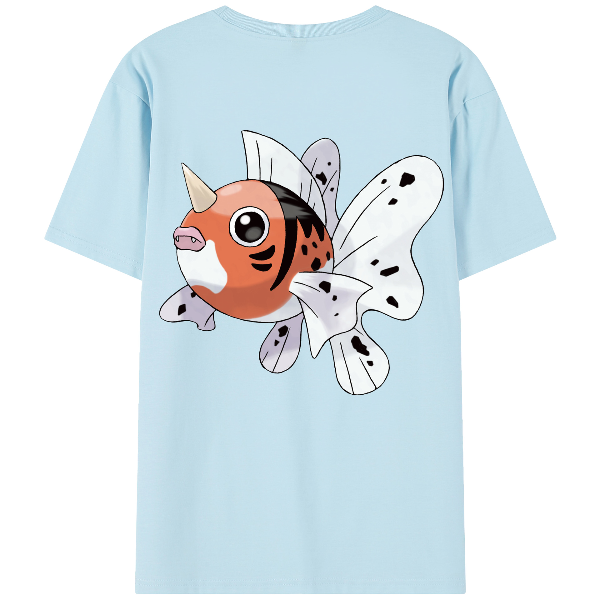 （画像用） ポケットモンスター Pokémon 綿100％半袖Tシャツ（背面プリント）